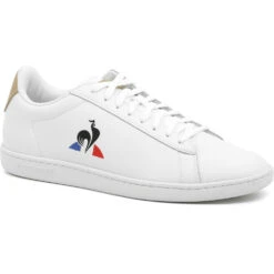 Le Coq Sportif COURTSET Optical White/tan